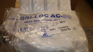 Dri-Loc AC50 absorbent pads - almost 2 full packages.