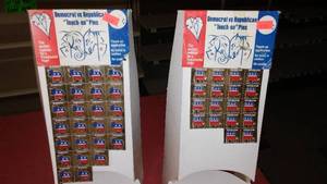 Vintage Democrat & Republican Lapel emblems