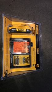 lot 8 image: DEWALT 20-Volt 2.0 Ah MAX Lithium-Ion Battery Pack with Charger