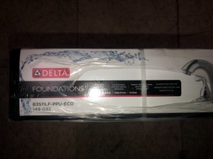 lot 38 image: Delta Foundations 8 in. Widespread 2-Handle Bathroom Faucet in Chrome