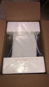 lot 53 image: Delta Foundations 1.28 GPF Single Flush Toilet Tank Only in White