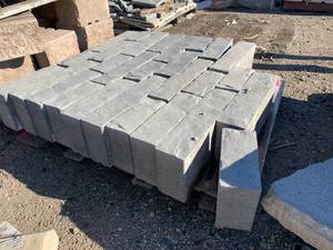 lot 13 image: Brandon Edge TechoBloc Shale GreyApprox30 LF