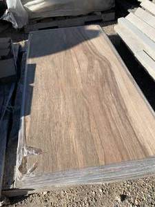 lot 35 image: 12 X 48 Porcelain Pavers 10 Pieces
