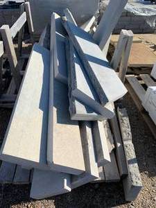 lot 55 image: Miscellaneous Plaza Grey Natural Stone Slabs