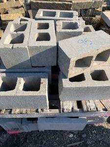 lot 95 image: Concrete Block Regular AndSplitfaceApprox40 Pieces