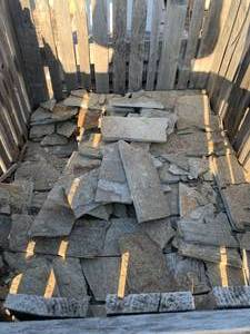 lot 183 image: NSVI 5 Inch Natural Stone Approx 45 Square Feet