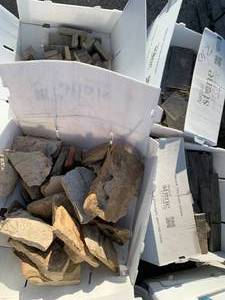 lot 210 image: Miscellaneous NSVI Natural Stone Approximately 40-50 SQFT