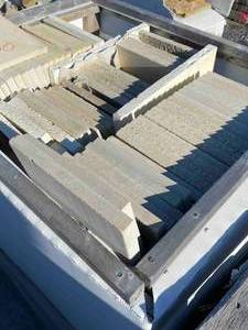 lot 150 image: 12 X 24 Natural Stone Panels Approx 60 Pieces