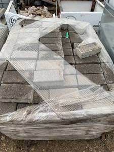 lot 119 image: County Materials Hammered Dream PaversApprox400 Pieces