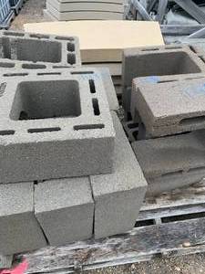 lot 143 image: Chimney Block 12 Pieces