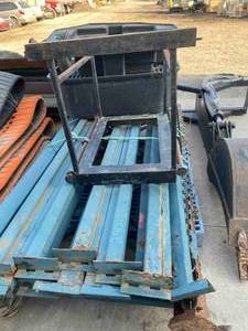 lot 240 image: Shelving Saw Cart Pond Liners