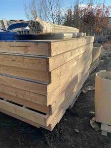 lot 253 image: Wood Deck Frames 8 4x8