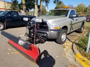 2010 Dodge 2500 TRX4 Off Road Laramie SLT Regular Cab 2 Door Pickup Truck with Plow