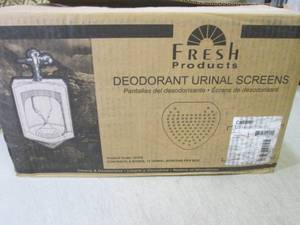 (EW6) Case of Deodorant Urinal Scre...