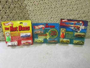 (C-4) 3 Hot Wheels Car Sets...