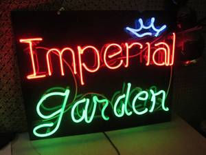 (RMDR) Neon Sign Imperial Garden ...