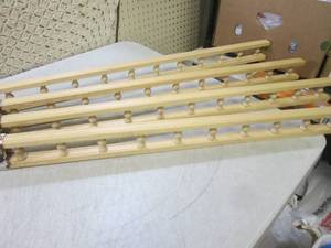 (F-3) Lot of 4 48 Hardwood Shelf-R...