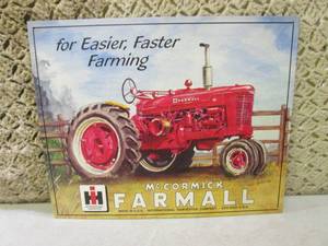 (C-3) McCormick Farmall Tractor Tin...