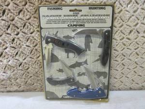 (E-2) 4pc Fishing Hunting Pocket Kn...