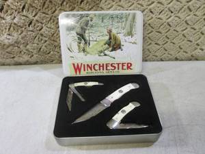 (BSB) Winchester 3pc Kinfe Set in T...