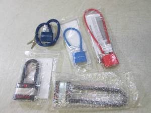 (BSB) Lot of 5 Locks with Keys New...
