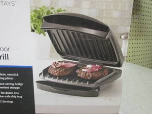 (F-0) Mainstays Indoor Grill...