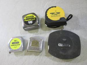 (BSB) Assorted Tape Measures...