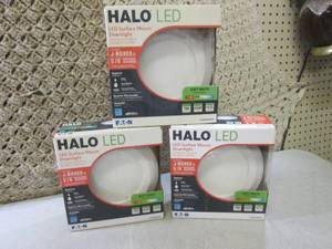 (F-1) 3 Halo LED Surface Mount Down...