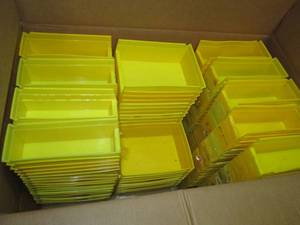 lot 6 image: Box of parts bins...