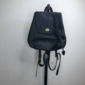lot 45 image: Black Coach Backpack