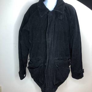 lot 65 image: Black Wool Scandinavian Wood Jacket (M)