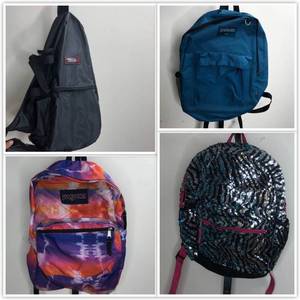 lot 63 image: Backpack Collection Jansport Target