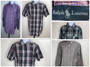 lot 68 image: Button Up Shirt Collection (M) Ralph Lauren Commune Soul Lot Drill Clothing Company
