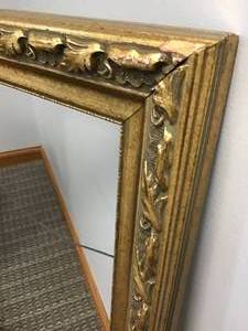 lot 511 image: Vanity Stool & Gold Toned Picture Frame