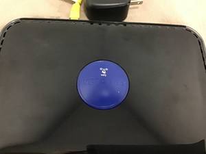 lot 597 image: Netgear N600 Wireless Dual Band Router and Motorola DOCSIS 3.0 SURFBoard