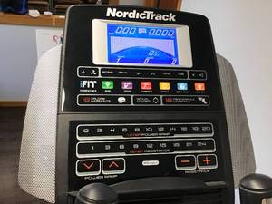 lot 614 image: NordicTrack Elite 10.7 Target Toning Elliptica