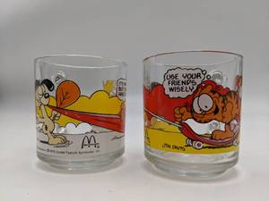Vintage Garfield Glasses