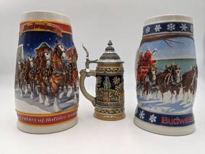 Vintage Beer Steins