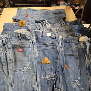16  Pairs of Denim Jeans - Dickies, Bulwark, Some Fire Retardant