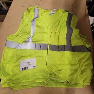 14 LXL Yellow Reflective Vests