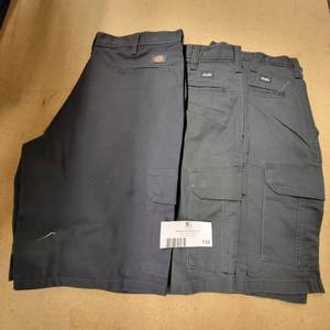 3 Pairs of Cargo Work Shorts- Dickies and More