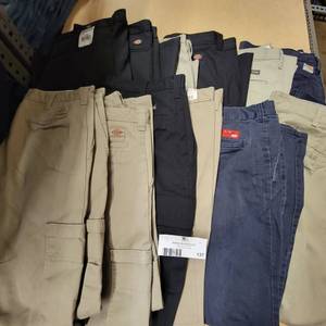 13 Pairs of Size 36 Cargo Pants and Pants-Carhartt, Red Kap, and More
