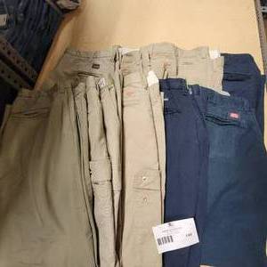 10 Pairs of Size 40 Pants- Dickies and More