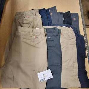 9 Pairs of Size 42 Cargo Pants- Dickies and More