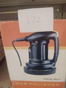 lot 172 image: Car Polisher Still in box...