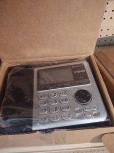 lot 196 image: Vtech desktop phone. Brand new stil...