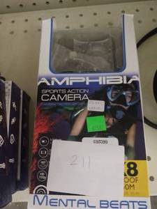 lot 211 image: Amphibia sports action camera IPX8 ...