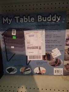 lot 220 image: My table buddy Brand new in box The...