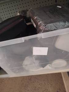 lot 226 image: Tote Full of hard cases, good stash...