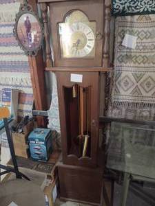 lot 246 image: Grandfather Clock Condition is unkn...